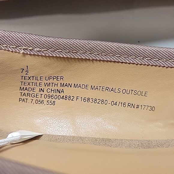 BRAND NEW MERONA POINTED TOE BALLET SUEDE FLATS SHOE - Picture 15 of 16